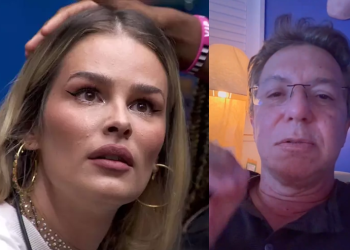 Yasmin ficou revoltada com o resultado do paredão. Foto: Reprodução