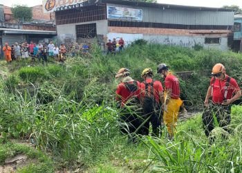 A vítima não foi identificada. Foto: Reprodução