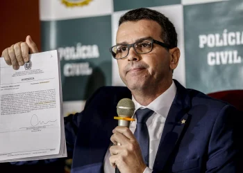 Ele tomou posse no dia 13 de março de 2018, um dia antes do crime. Foto: Reprodução