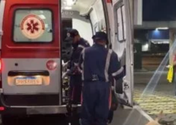 O homem foi encaminhado ao Hospital Platão Araújo. Foto: Reprodução