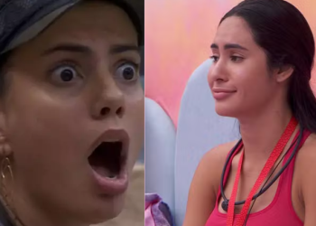 Os participantes estavam numa dinâmica onde receberam ovos de Páscoa. Foto: Reprodução