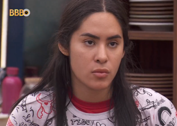 O tempo fechou entre Isabelle e Davi neste sábado (29). Foto: Reprodução