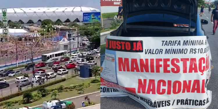 A avenida das Torres e Mário Ypiranga foram uma das percorridas. Foto: Reprodução