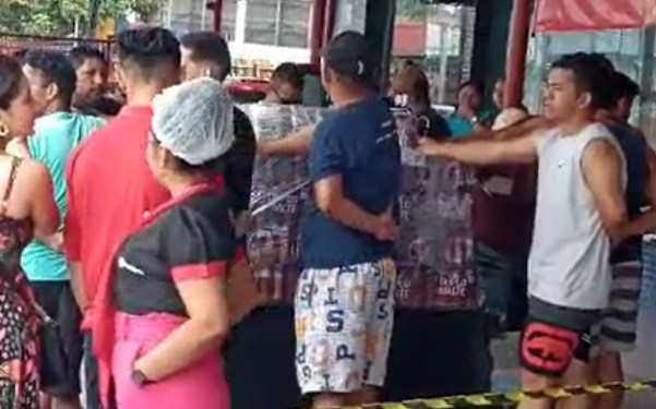 E aí, ia ter coragem? O vídeo viralizou na internet. Foto: Reprodução