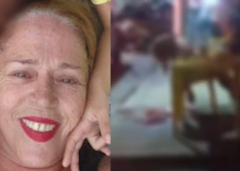 A vítima não conseguiu nem se defender. Foto: Reprodução