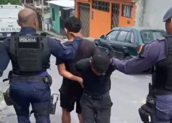 Eles queriam roubar objetos e renderam a menina que estava sozinha. Foto: Reprodução