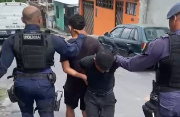Eles queriam roubar objetos e renderam a menina que estava sozinha. Foto: Reprodução