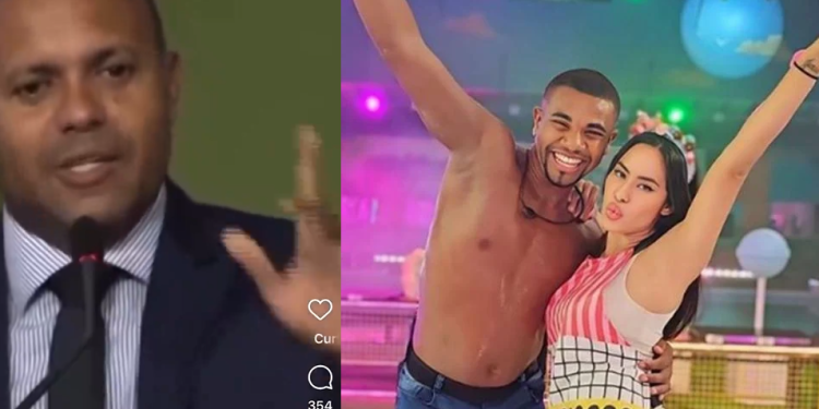 Muitos gostam da amizade dos dois, mas o vereador acha que a amazonense quer algo a mais. Foto: Reprodução