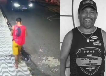 Câmera grava assaltante minutos antes de matar trabalhador em Manaus
