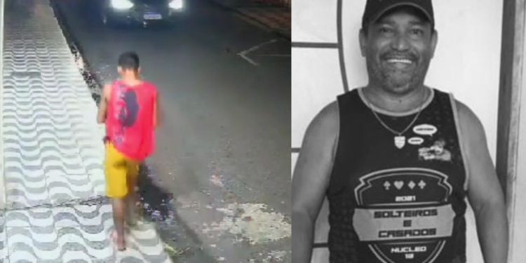 Câmera grava assaltante minutos antes de matar trabalhador em Manaus