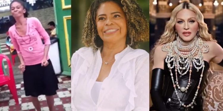 Salva das drogas por Madonna, ‘Marina de Silva de Manaus’ faz campanha para conhecer a cantora