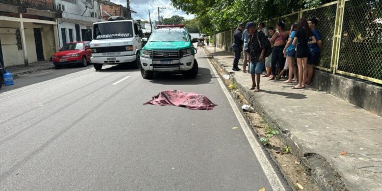 A vítima estava sem identificação. Foto: Reprodução