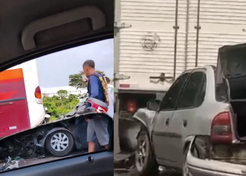 Um aconteceu no Distrito Industrial e outro no Tarumã. Foto: Reprodução