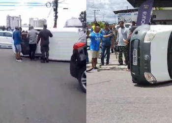 O fato ocorreu nesta tarde (11). Foto: Reprodução