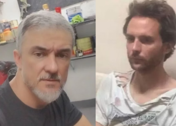 Daniel (lado esquerdo) mora numa chácara em São Roque, próximo da onde Andreas está morando. Foto: Reprodução