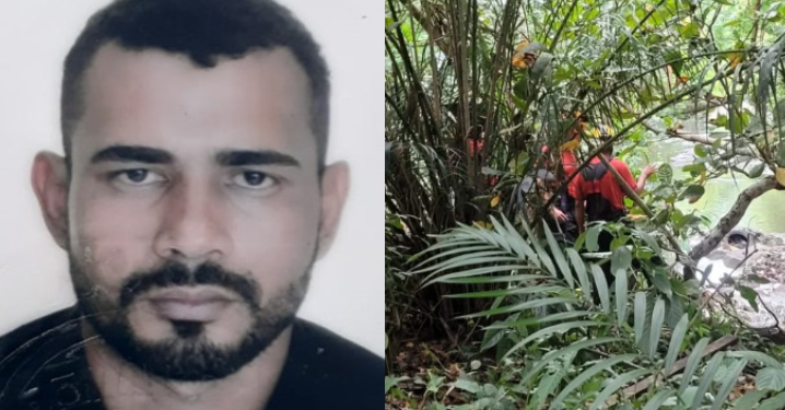 A vítima estava desaparecida desde domingo (7). Foto: Reprodução