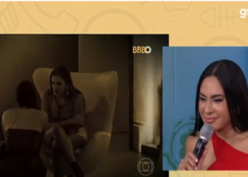 Enfim a cunhã-poranga tirou a dúvida se haviam falado mal dela. Foto: Reprodução