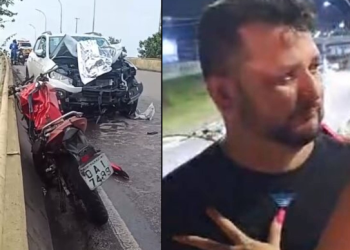 O homem foi autuado em flagrante. Foto: Reprodução