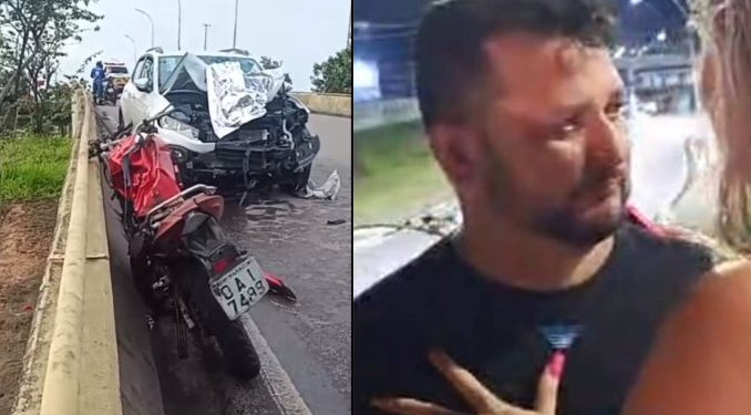 O homem foi autuado em flagrante. Foto: Reprodução