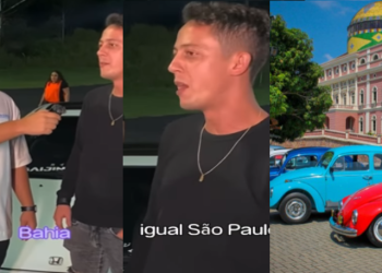 O homem deixou os manauaras 'tiriricas'. Foto: Reprodução/Instagram