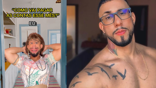 Lucian Rufo Barbosa ficou conhecido por publicar esquetes de humor nas redes sociais. Foto: Reprodução/Instagram
