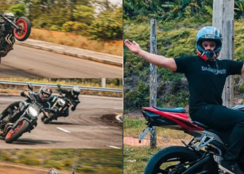 O rapaz de 28 anos morreu na hora com a colisão. Foto: Reprodução