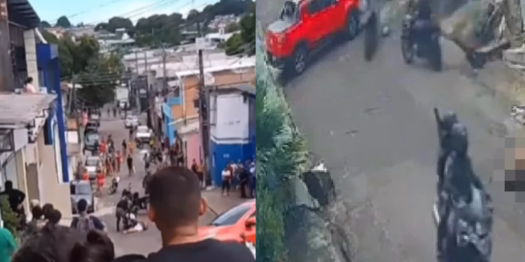 Após consulta, foi identificado que a motocicleta que ele conduzia apresentava restrição. Foto: Reprodução