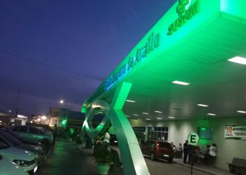 O jovem foi levado ao PS em estado grave. Foto: Reprodução