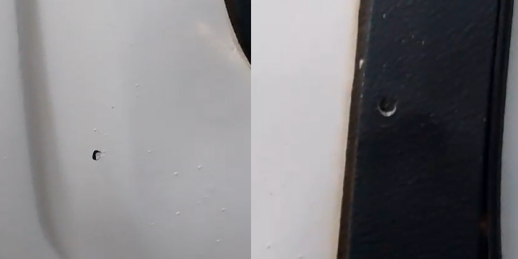 Eles estavam saindo da comunidade rural Membeca. Foto: Reprodução