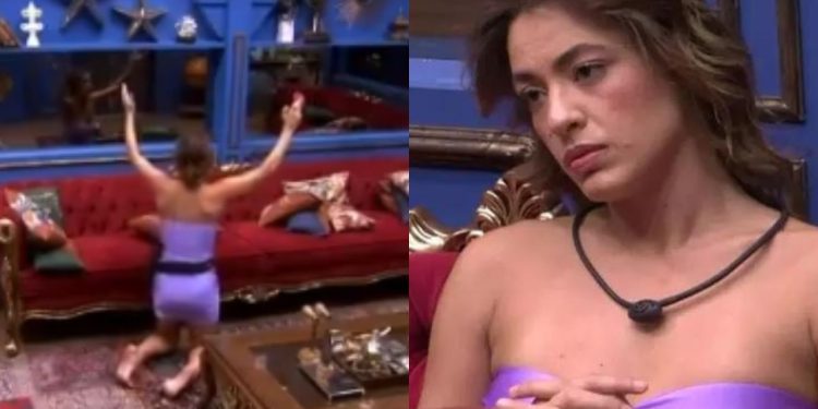 Em busca de milagre: Beatriz canta louvor na sala do BBB e clama por Deus em noite de eliminação