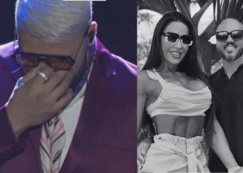 Vídeo: Após separação, Belo não se aguenta e chora em show cantando "recomeçar"