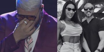 Vídeo: Após separação, Belo não se aguenta e chora em show cantando "recomeçar"