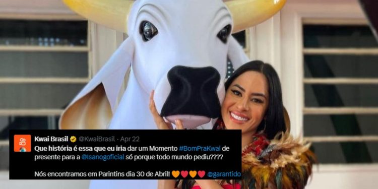 Kwai promete festa exclusiva para Isabelle em Parintins: "só porque todo mundo pediu"
