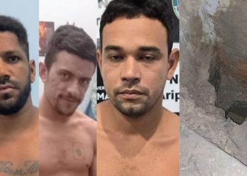 Presos cavam buraco na cela em delegacia do Amazonas e policiais apelam para a população: "ajude a encontrá-los"