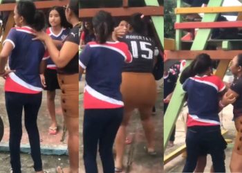 Vídeo: mãe paraense enforca adolescente que estava brigando com a sua filha na escola