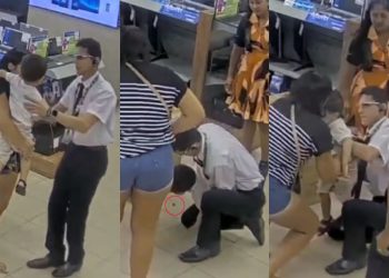 Herói de farda: colaborador da Bemol socorre criança se engasgou dentro da loja - VÍDEO