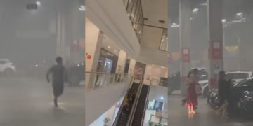 Vídeos mostram desespero de clientes e trabalhadores dentro do Shopping Ponta Negra durante incêndio
