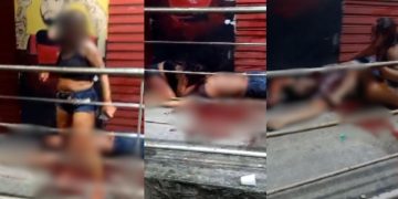Vídeo mostra desespero de esposa ao ver o marido morto a tiros em Manaus: