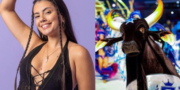 Fernanda diz ser torcedora do Caprichoso: "Meu boi é o azul" - VÍDEO