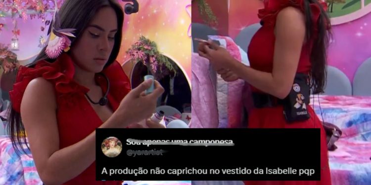 Produção do BBB é criticada após dar vestido 'escroto' para Isabelle na final do reality; VÍDEOS