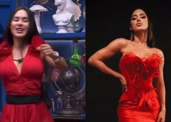 Vestido que seria usado por Isabelle na final do BBB vaza na Web: "mil vezes melhor"