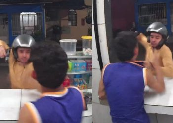 Comerciante reage a assalto após perceber arma falsa de bandido em Manaus: VÍDEO