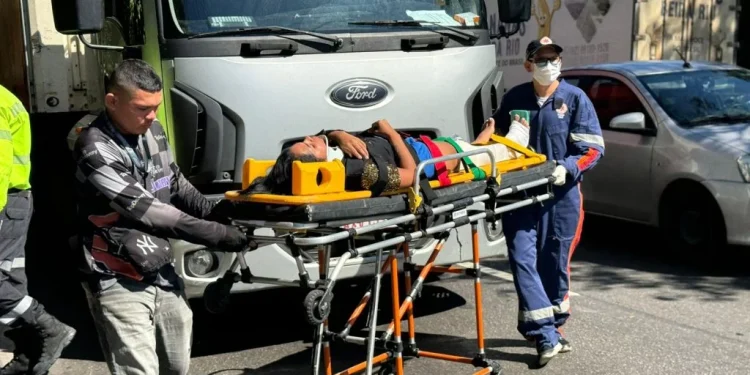 Esse é o terceiro acidente com moto em Manaus. Foto: Reprodução
