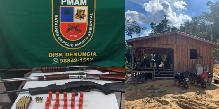 A operação é a maior força-tarefa compostas por órgãos estaduais, federais e municipais. Foto: Divulgação/SSP-AM