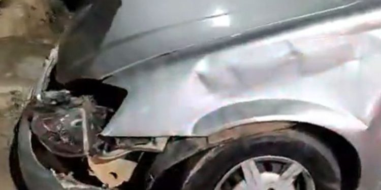 O acidente ocorreu na noite deste sábado (11). Foto: Reprodução