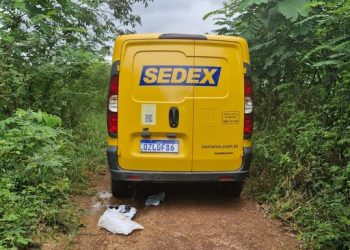 O trabalhador foi levado para o meio da mata. Foto: Reprodução