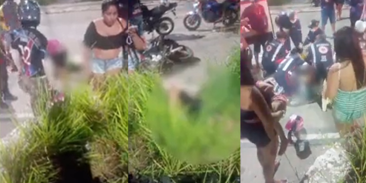 O acidente ocorreu por volta das 4h30. Foto: Reprodução