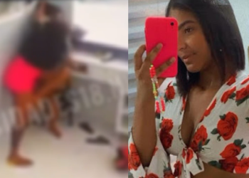 A vítima foi levada para o hospital e a suspeita não foi presa. Foto: Reprodução