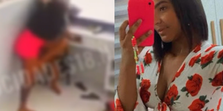 A vítima foi levada para o hospital e a suspeita não foi presa. Foto: Reprodução