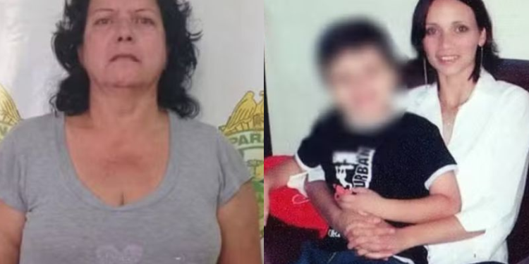 Tânia Djanira Melo Becker de Lorena matou a filha asfixiada. Foto: Reprodução